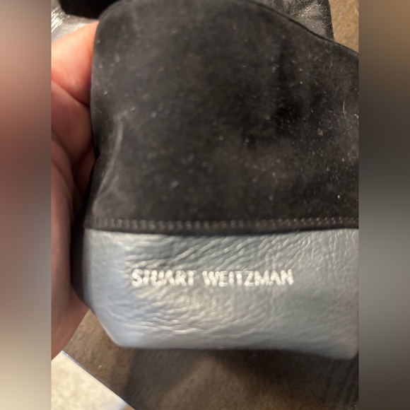 Stuart Weitzman 5050 Boots In Suede Size 6M BLACK SUEDE - Picture 10 of 14